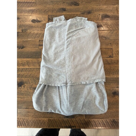 HALO Sleepsack 100% Cotton Swaddle - Gray, Newborn 0-3months - Picture 2 of 4